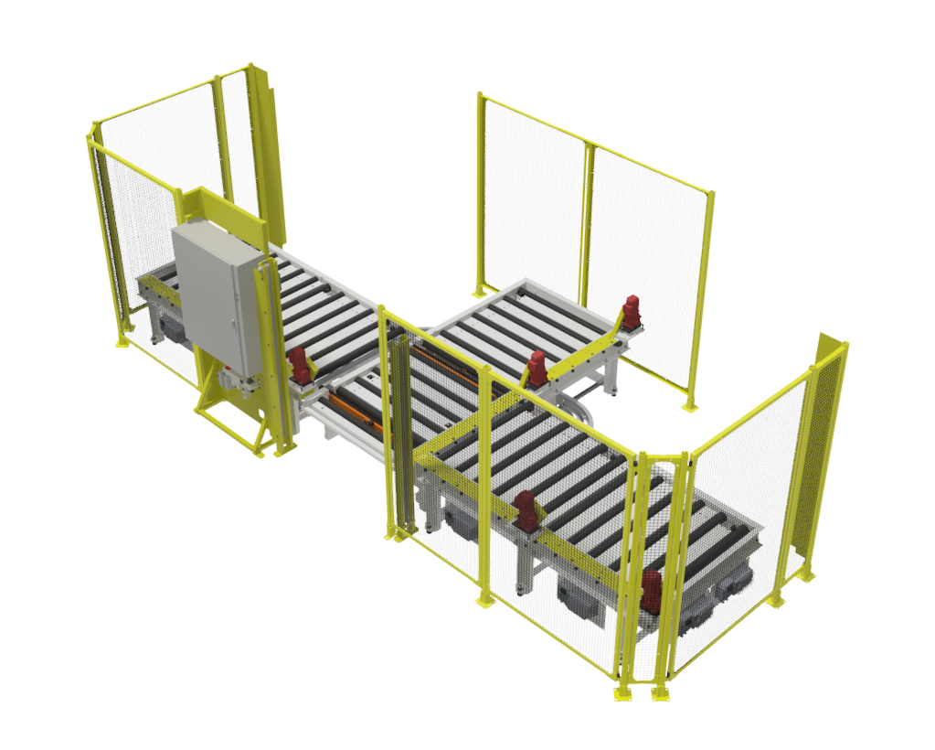 5605 Scrap Conveyor Rendering - ISO View